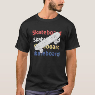 Skateboard  Vintage Retro Graphic T-Shirt