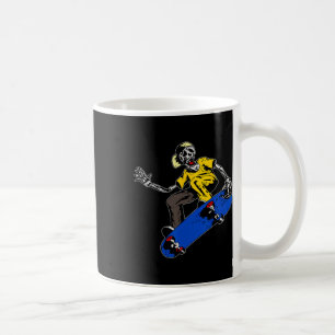Skateboard Vintage Skate Retro Love Skateboarding Coffee Mug