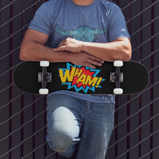 Skateboard - Wham! Black (Outdoor 3)