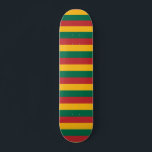Skateboard with flag of Lithuania<br><div class="desc">Show off your Lithuanian pride on the move with this stylish skateboard featuring the flag of Lithuania! This skateboard isn’t just for riding; it’s a statement piece that showcases your love for Lithuania. The flag’s vibrant colours and bold design make this skateboard a unique way to express your cultural pride...</div>