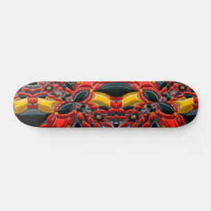 Skateboard with Germany Colours Design
