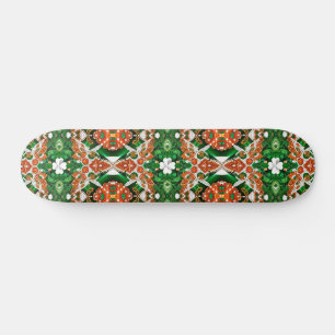 Skateboard with Ireland Colours Design