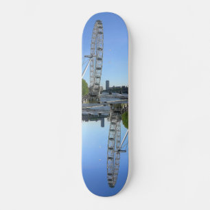 Skateboard with London Eye Ferris Wheel