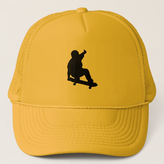 Skateboarder_2 Trucker Hat (Front)