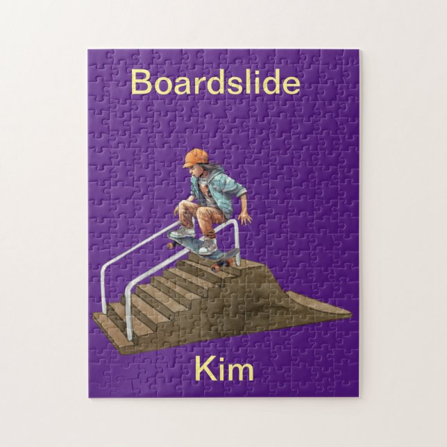 skateboarder jigsaw puzzle (Vertical)