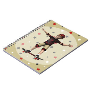 Skateboarder Notebook