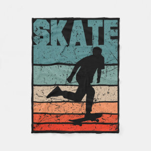 Skateboarder Outfit Skateboard Skater Skate Stuff Fleece Blanket