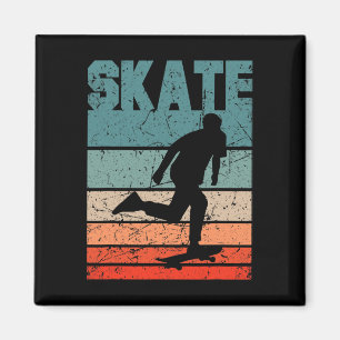 Skateboarder Outfit Skateboard Skater Skate Stuff Magnet