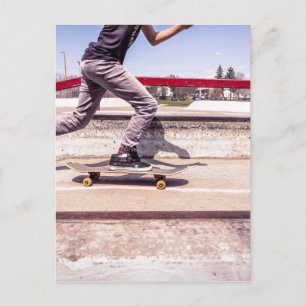 Skateboarder Postcard