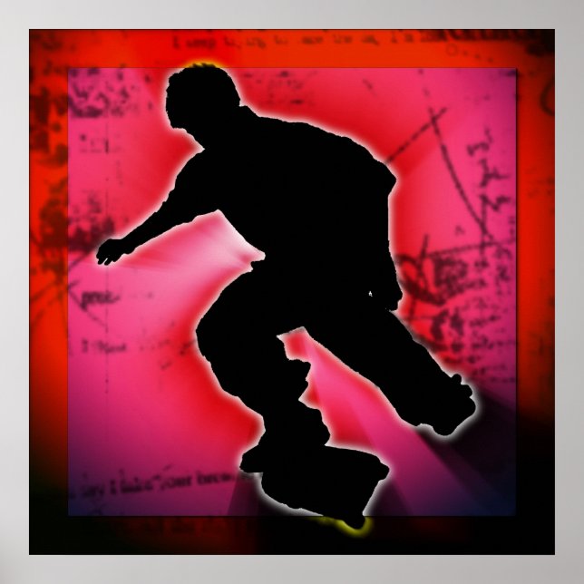 Skateboarder Poster (Front)