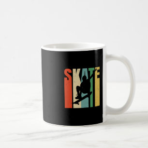 Skateboarder Retro Vintage Skateboarding Cool Desi Coffee Mug