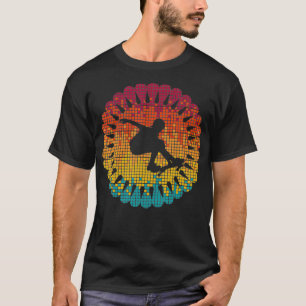 Skateboarder Retro Vintage Skateboarding T-Shirt