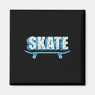 Skateboarder Skate Skateboard Men Women Kids Skate Magnet