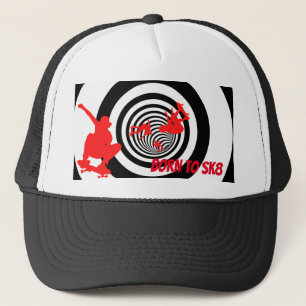 Skateboarder Trucker Hat