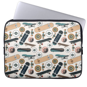 Skateboarders Parts Laptop Sleeve