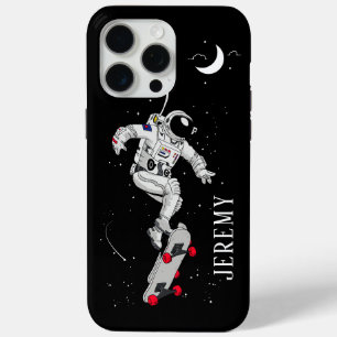 Skateboarding Astronaut  iPhone 15 Pro Max Case