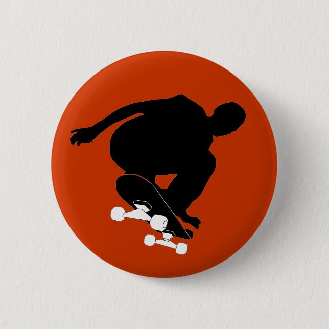 skateboarding button (Front)