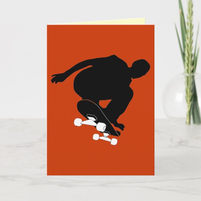 skateboarding card (Front)