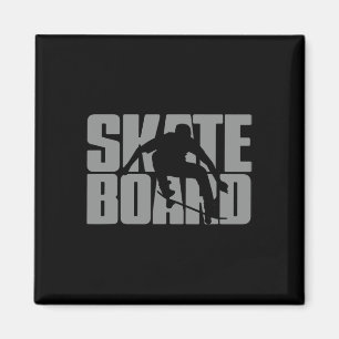 Skateboarding Design Print Graphic Skateboarder Magnet
