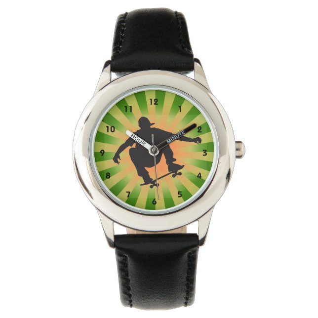 Skateboarding Design Watch (Front)