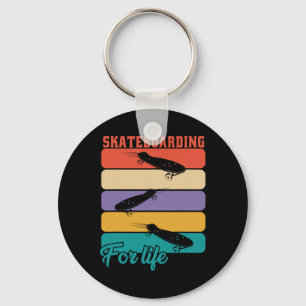 Skateboarding For Life - Skating Key Ring