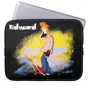 Skateboarding Guy  Laptop Sleeve