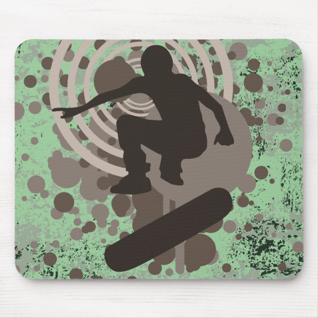 skateboarding : hi-fi mouse pad (Front)