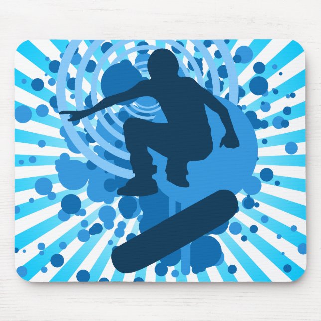 skateboarding : hi-fi mouse pad (Front)