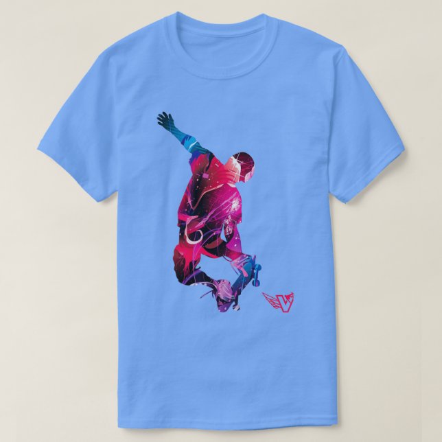 Skateboarding is LifeTShirt T-Shirt (Design Front)