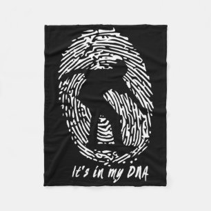 Skateboarding - It's In My Dna Gift For Skaters Fleece Blanket