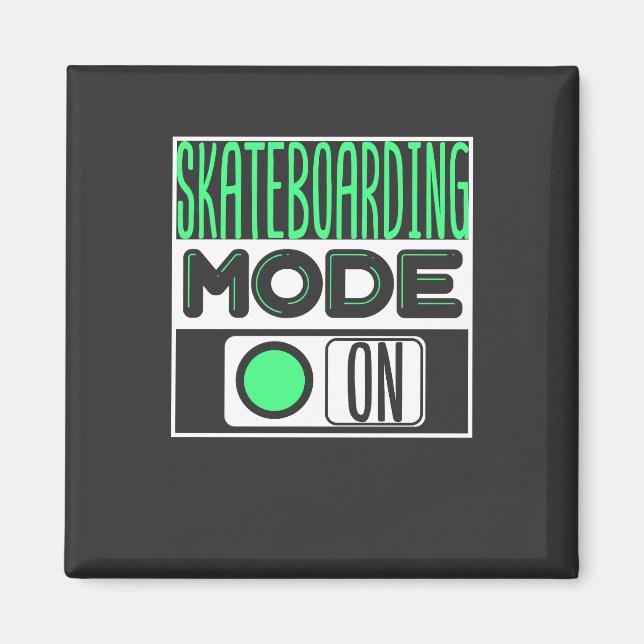 Skateboarding Magnet (Front)