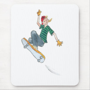 Skateboarding Mousepad
