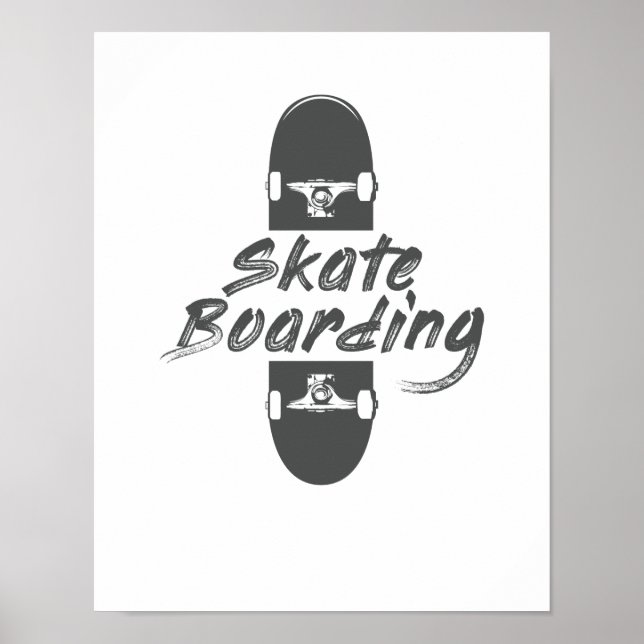 Skateboarding Poster (Front)