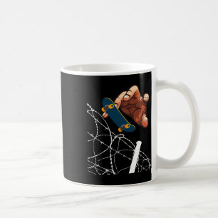 Skateboarding Rbed-wire Skateboarder Fingerboardin Coffee Mug