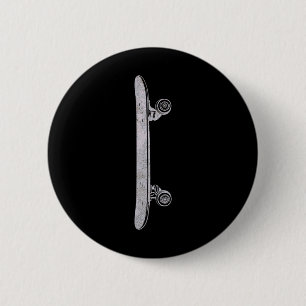 Skateboarding Skateboard Clothing - Skateboarder S 6 Cm Round Badge