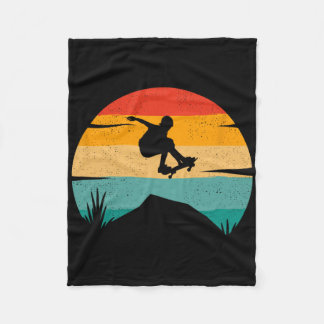 Skateboarding Skateboard Clothing - Skateboarder S Fleece Blanket