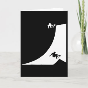 Skateboarding Skateboard Skater-girl Skater-boy Ol Card