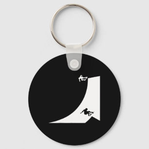 Skateboarding Skateboard Skater-girl Skater-boy Ol Key Ring