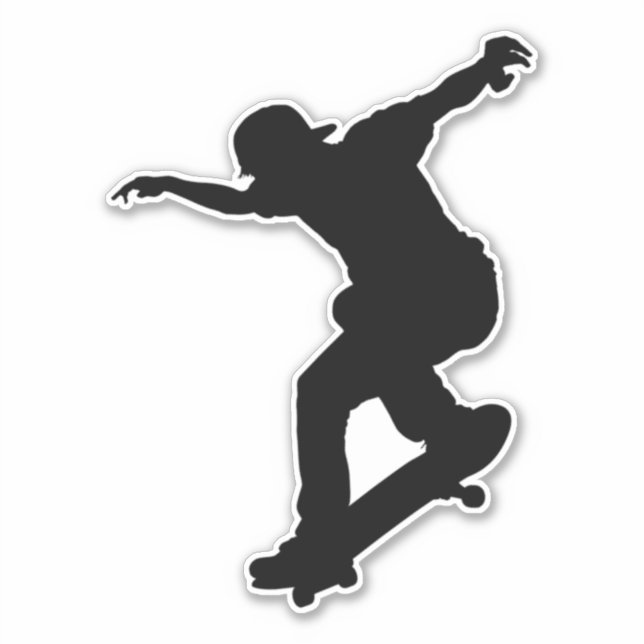     Skateboarding, skateboarders     Sticker (Front)