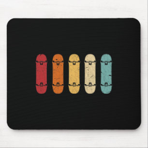 Skateboarding Skating Skateboarder Skater Retro Sk Mouse Pad