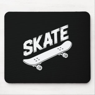 Skateboarding Sport Graphic Vintage Skate Skateboa Mouse Pad