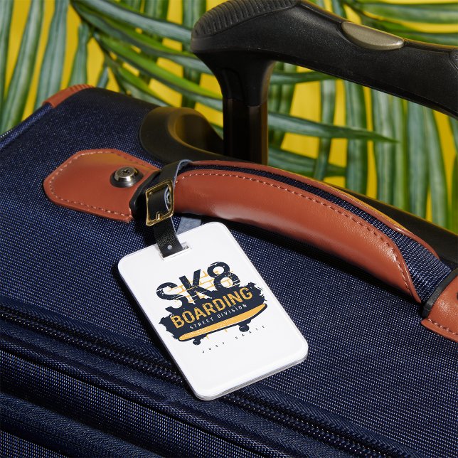 Skateboarding Street Division Luggage Tag (Creator Uploaded)