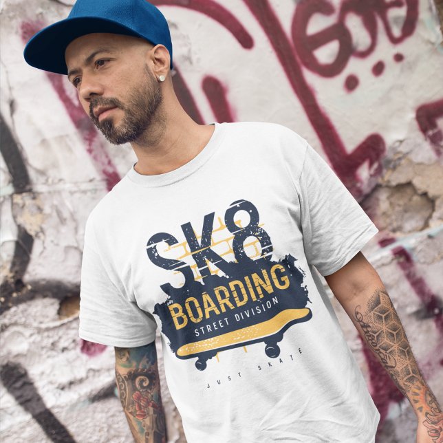 Skateboarding Street Division T-Shirt (Creator Uploaded)