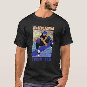 Skateboarding Tokyo 2021 Games T-Shirt