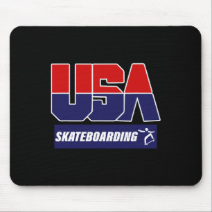 Skateboarding Usa  Mouse Pad