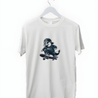 Skateboarding Weasel