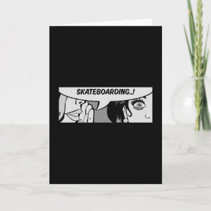 Skateboarding - Women Whispering - Skateboard - Co Card