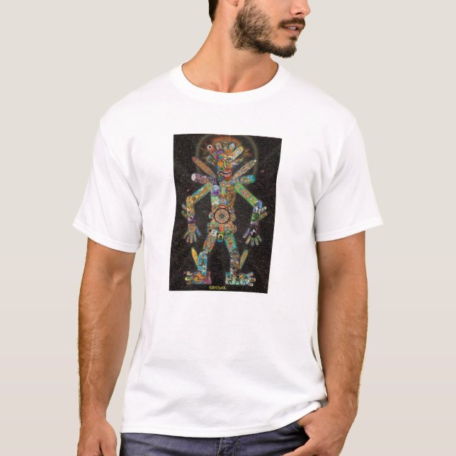 Skatebotron the Giant Robot T-Shirt (Front)