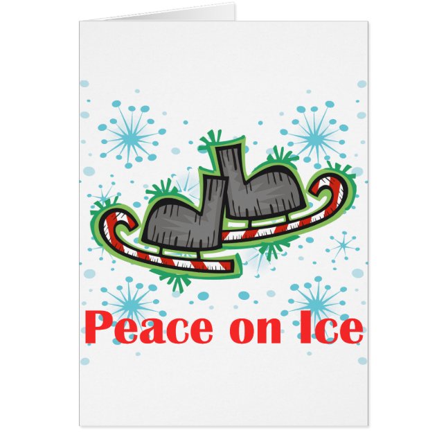 SkateChick Peace On Ice (Front)