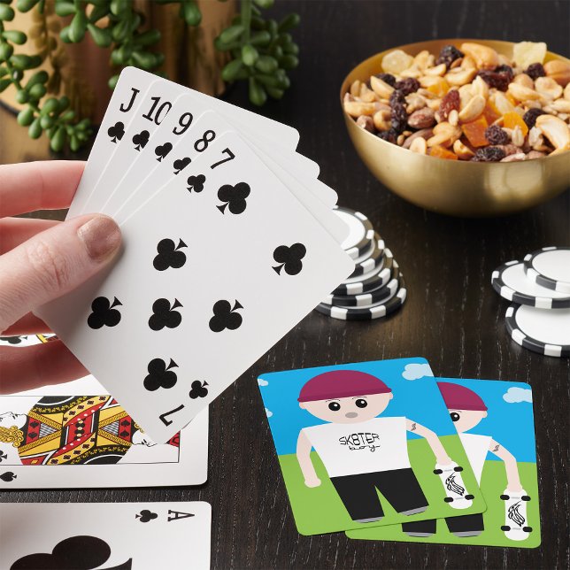 Skater Boy Playing Cards (Creator Uploaded)